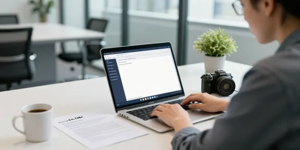 Register .co.uk domain name focused workspace with user examining domain options.
